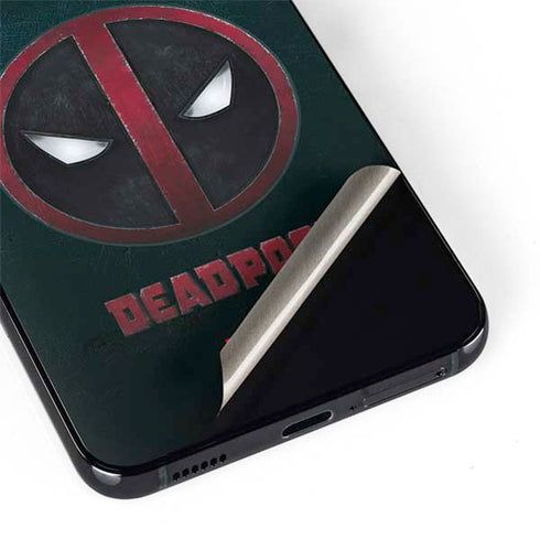 Marvel Deadpool Legacy Deadpool Logo Galaxy S22 Plus Skin